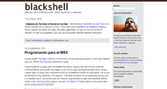 Desktop Screenshot of blackshell.usebox.net